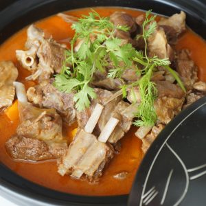 BRAISED MUTTON WITH CARROT & RADISH